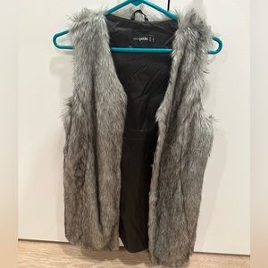 ASOS faux fur vest